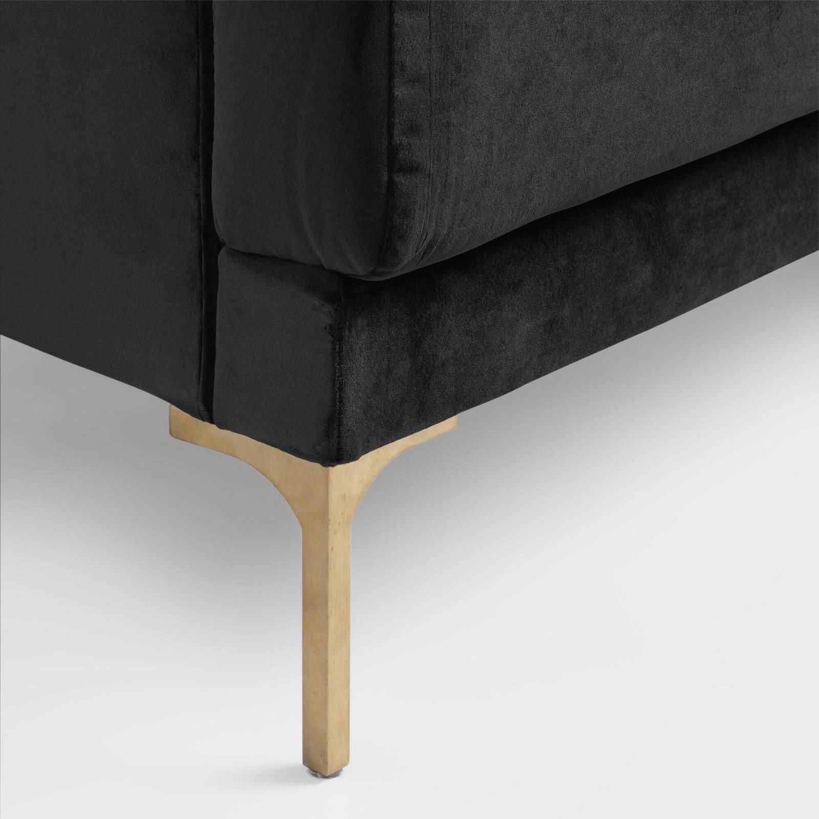 Black And Gold Samara Sofa